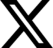 Logo for X (formerly Twitter)