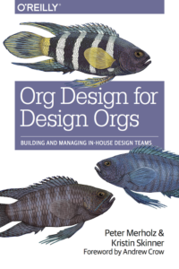 book cover for Org Design for Design Orgs
